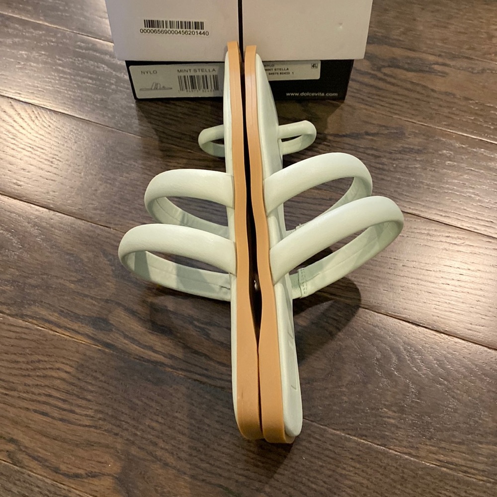 NIB Dolce Vita Nylo Square-Toe Slip-on Sandal - Picture 7 of 10